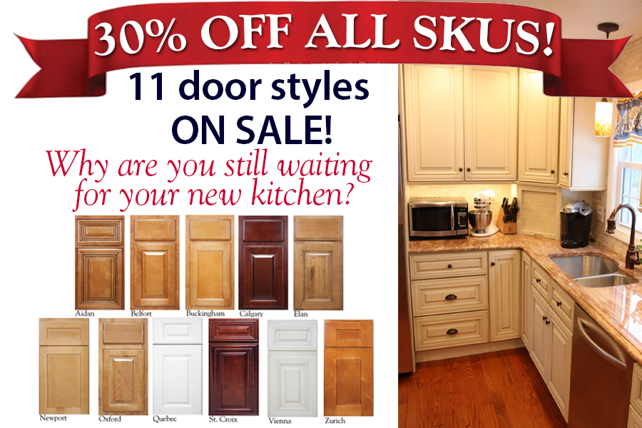 30% OFF YOUR DREAM KITCHEN! 